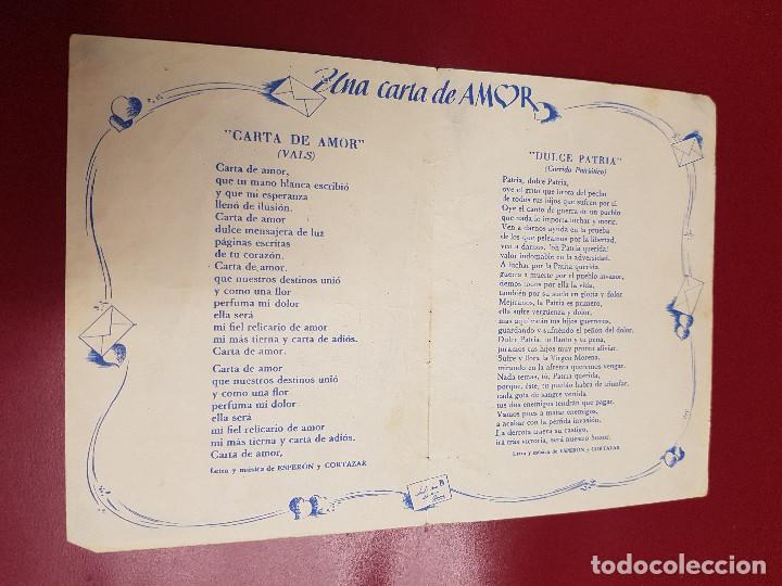 Cine: PROGRAMA DE MANO - UNA CARTA DE AMOR - Foto 2