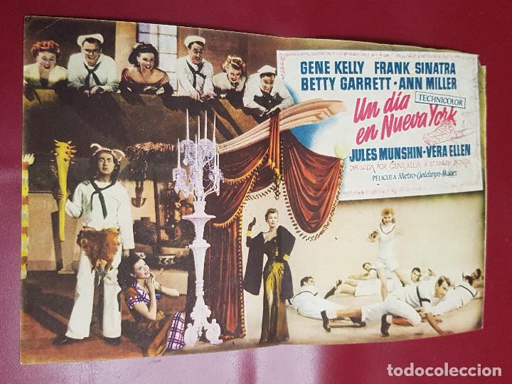 Cine: PROGRAMA DE MANO - UN DIA EN NUEVA YORK - Foto 2