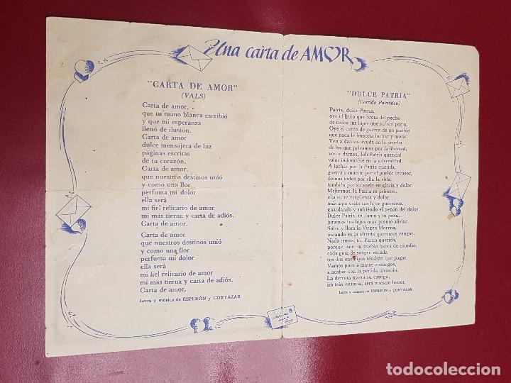Cine: PROGRAMA DE MANO - UNA CARTA DE AMOR - Foto 2