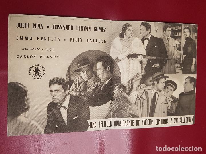 Cine: PROGRAMA DE MANO - LOS OJOS DEJAN HUELLAS - Foto 2