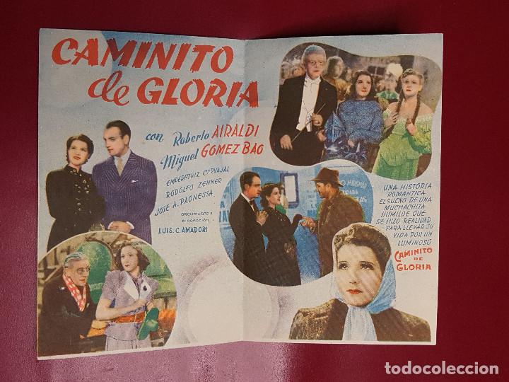 Cine: PROGRAMA DE MANO - CAMINITO DE GLORIA - Foto 2