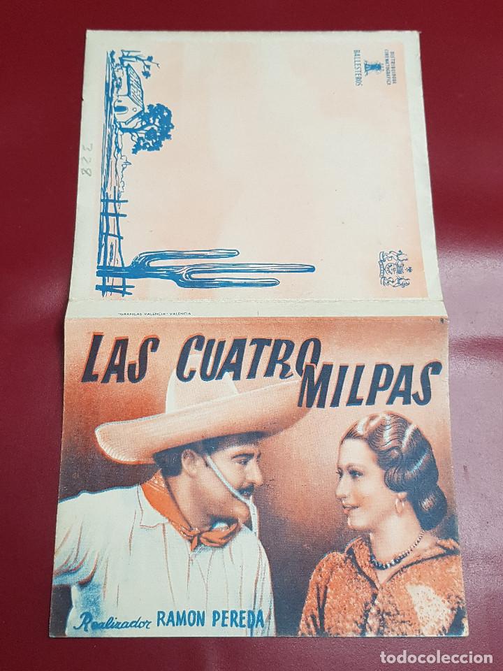 Cine: PROGRAMA DE MANO - LAS CUATRO MILPAS - Foto 1