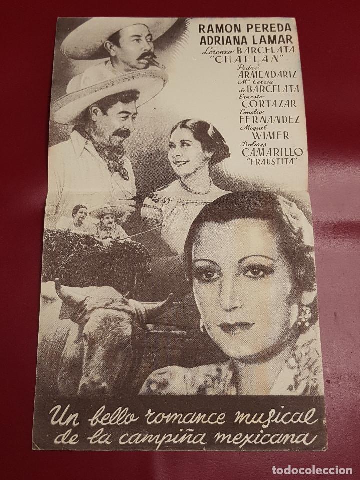 Cine: PROGRAMA DE MANO - LAS CUATRO MILPAS - Foto 2