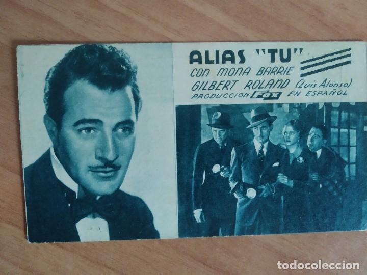 Cine: -PROGRAMA DE CINE-- ALIAS TU - Foto 1