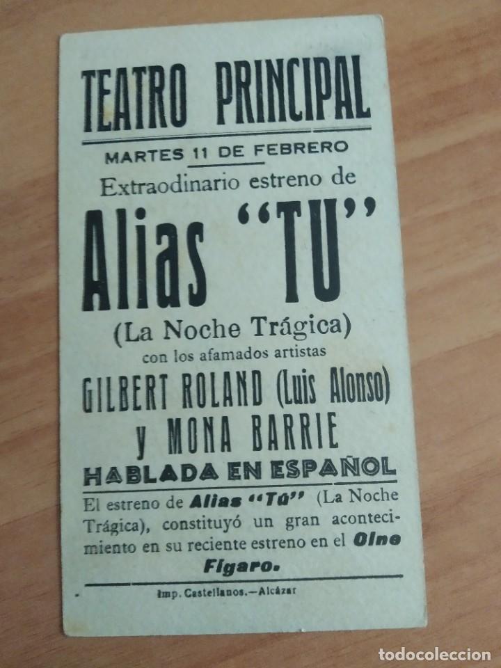 Cine: -PROGRAMA DE CINE-- ALIAS TU - Foto 2