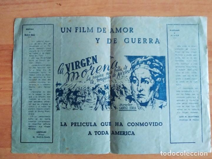 Cine: 1-PROGRAMA DE CINE-- LA VIRGEN MORENA - Foto 2