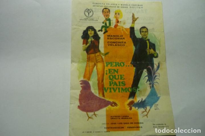 Cine: programa pero..&iexcl;en que pais vivimos&iexcl; publicidad - Foto 1