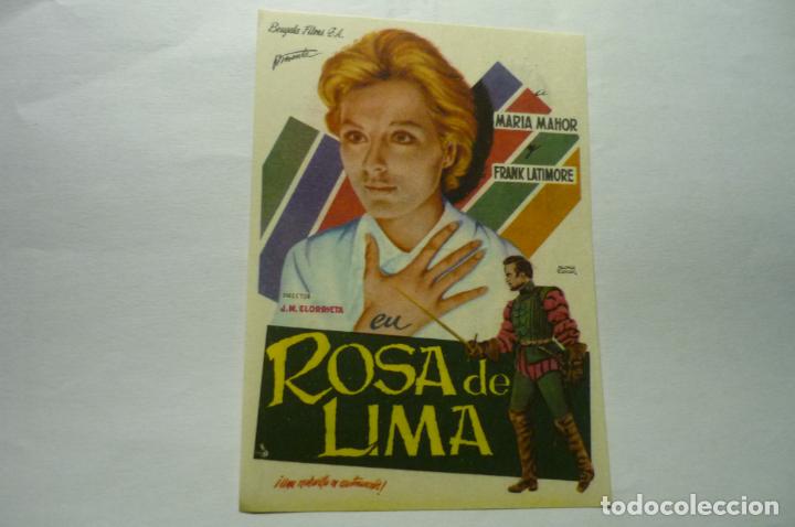 Cine: programa rosa de lima.-maria mahor publicidad - Foto 1