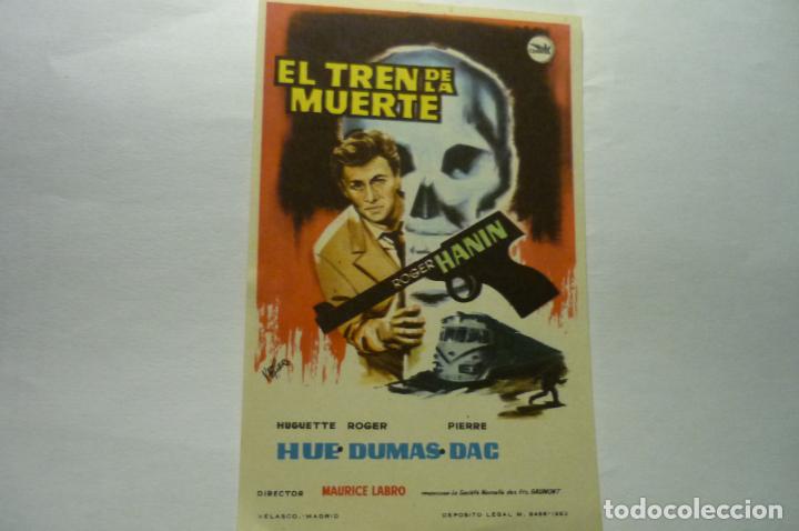 Cine: programa el tren de la muerte.-roger hanin - Foto 1