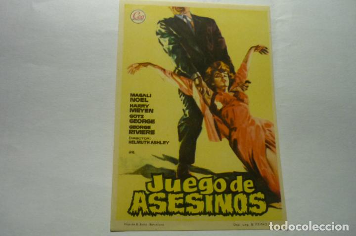 Cine: programa juego de asesinos.- - Foto 1
