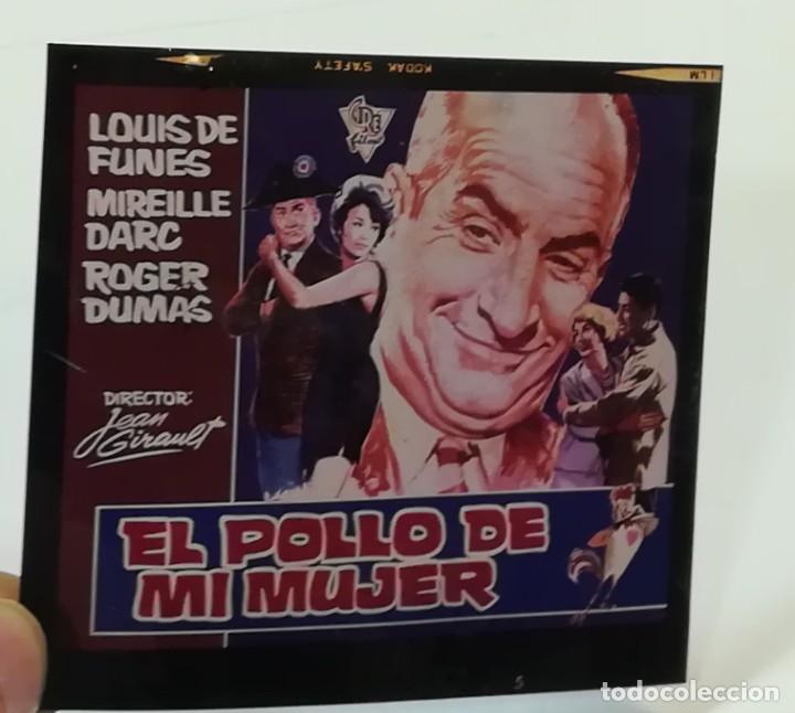 Cine: FOTOLITO PROGRAMA DE CINE EL POLLO DE MI MUJER - Foto 1