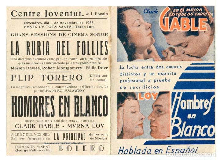 Cine: HOMBRES EN BLANCO, con Clark Gable. - Foto 1