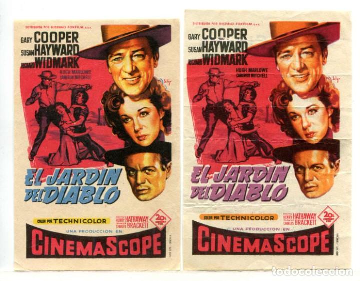 Cine: EL JARD&Iacute;N DEL DIABLO, con Gary Cooper. - Foto 1