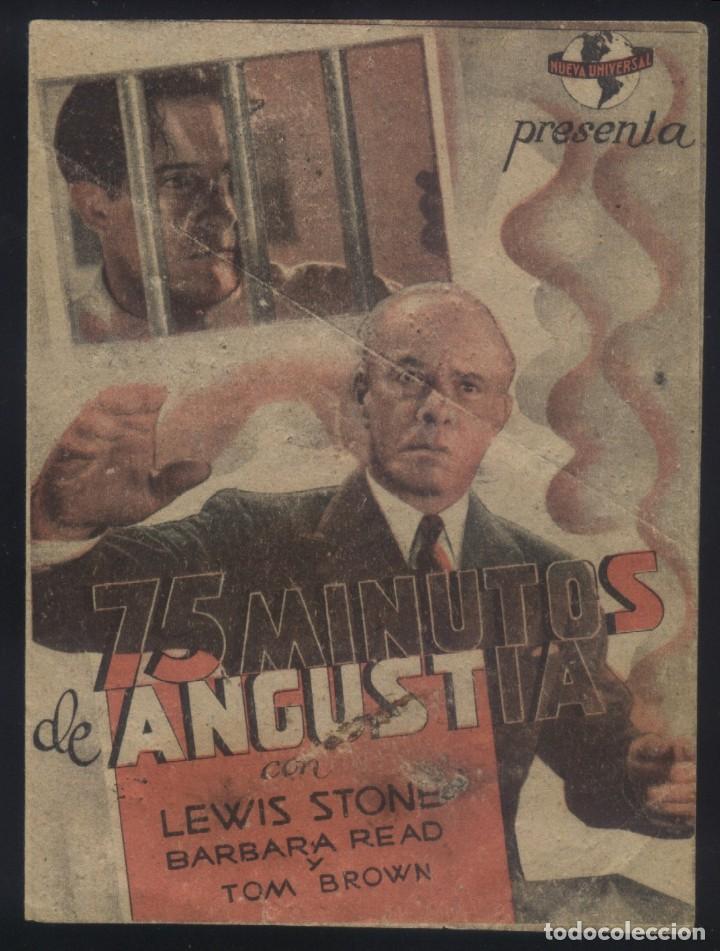 Cine: P-5283- 75 minutos de angustia (The Man Who Cried Wolf) Lewis Stone - Barbara Read - Tom Brown