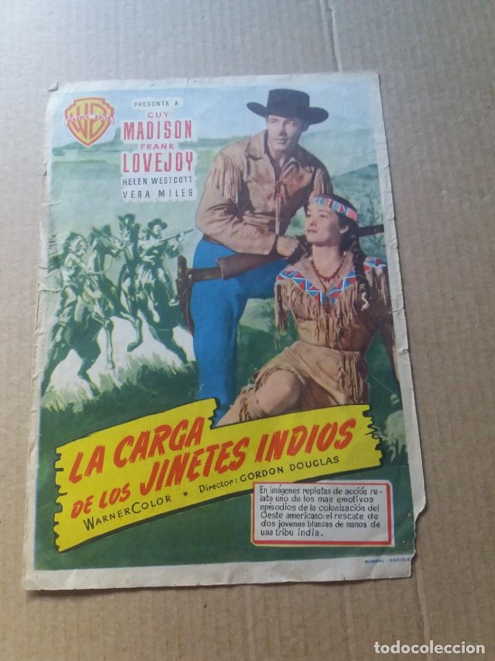 Cine: La carga de los jinetes indios - Foto 1