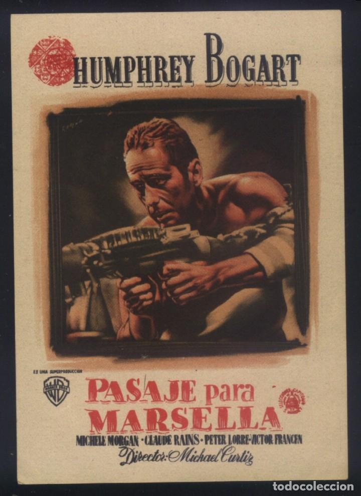 Cine: P-9304- PASAJE PARA MARSELLA (Passage to Marseille) Humphrey Bogart - Claude Rains - Mich&egrave;le Morgan