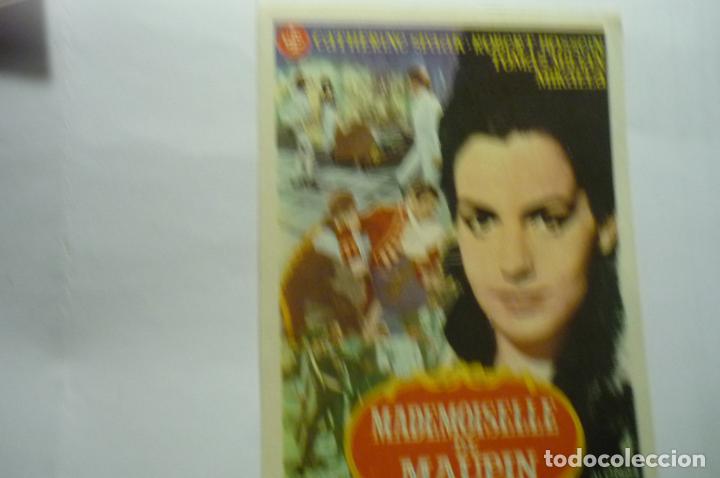 Cine: PROGRANA MADEMOISELLE DE MAUPIN -CATHERINE SPAAK