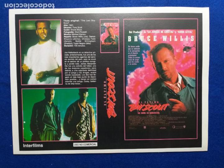 Cine: Programa de mano o guia de dos pel&iacute;culas: Boy scout y Rapid Fire - Foto 1