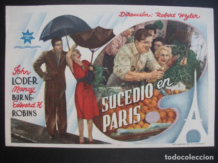 Cine: SUCEDI&Oacute; EN PARIS, JOHN LODER - Foto 1