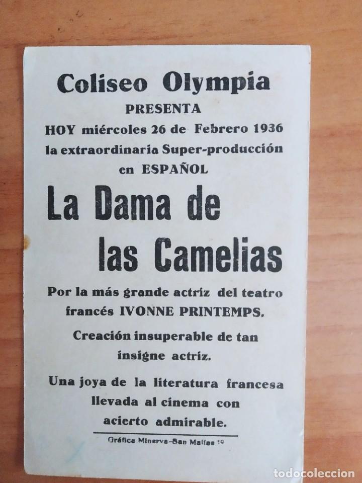 Cine: Z-PROGRAMA DE CINE-- LA DAMA DE LAS CAMELIAS - Foto 10