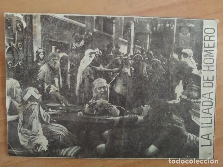 Cine: Z-PROGRAMA DE CINE-- LA ILIADA DE HOMERO , TARJETA - Foto 1