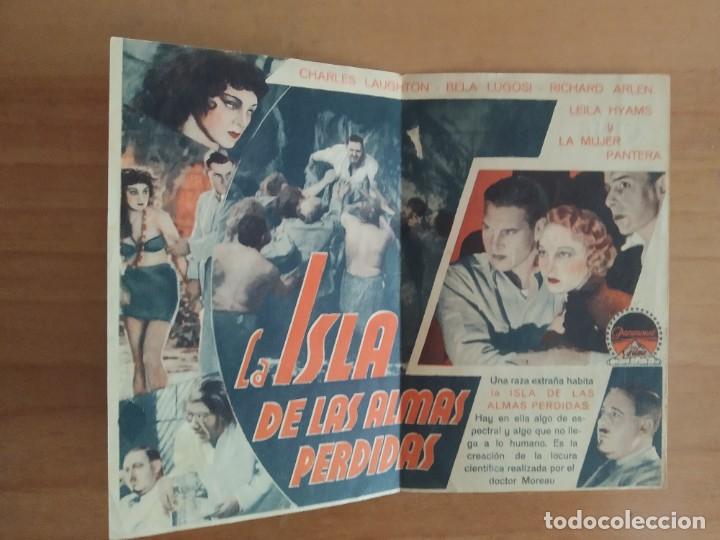 Cine: Z-PROGRAMA DE CINE-- LA ISLA DE LAS ALMAS PERDIDAS - Foto 2