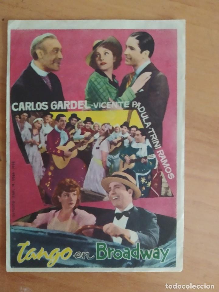 Cine: Z-PROGRAMA DE CINE-- TANGO EN BROADWAY - Foto 1