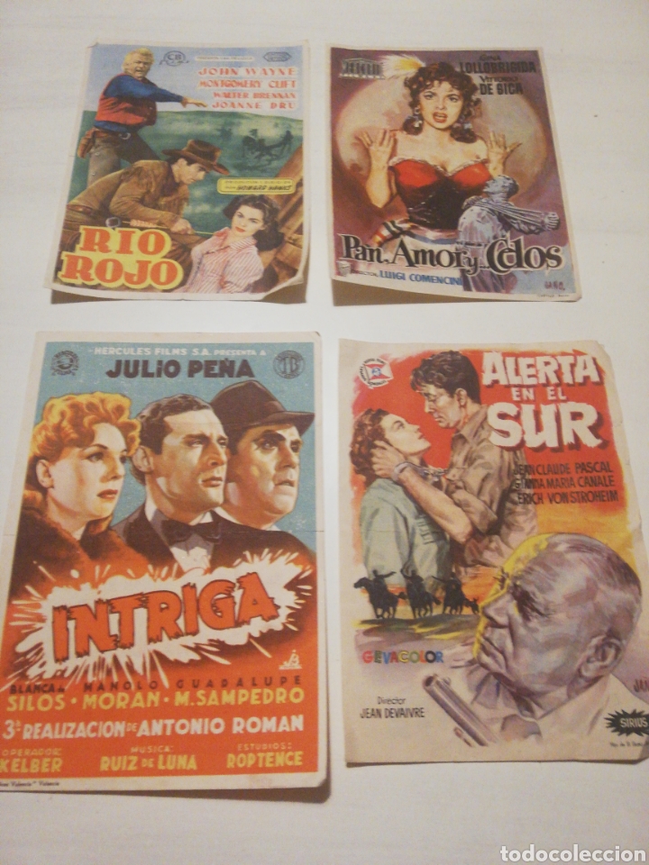 Cine: Cuatro Programas de Cine (R&iacute;o Rojo, Intriga, Pan, amor y celos, Alerta en el sur) - Foto 1