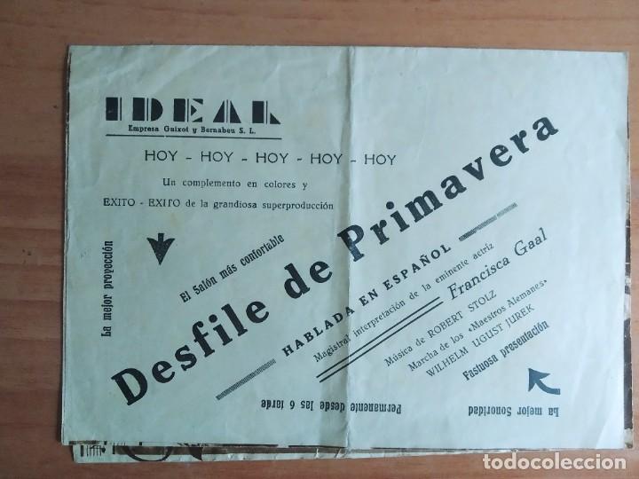 Cine: Z-PROGRAMA DE CINE-- DESFILE DE PRIMAVERA - Foto 3