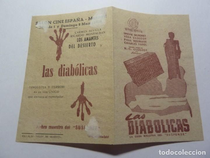 Cine: PROGRAMA DE CINE LOCAL. LAS DIABOLICAS - Foto 1