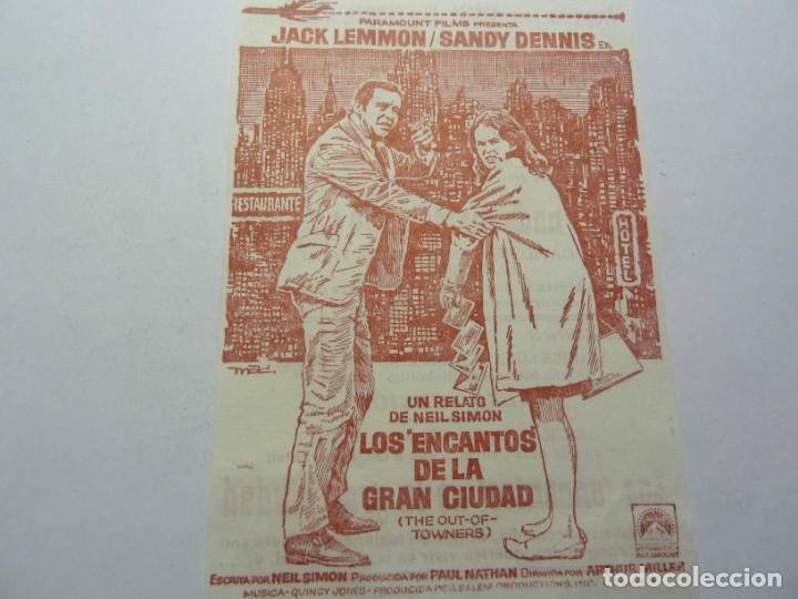 Cine: PROGRAMA DE CINE LOCAL. LOS ENCANTOS DE LA CIUDAD 1975 - Foto 1