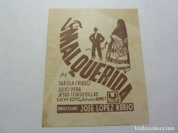 Cine: PROGRAMA DE CINE LOCAL. LA MALQUERIDA Y LA SENSACION DE PARIS - Foto 1