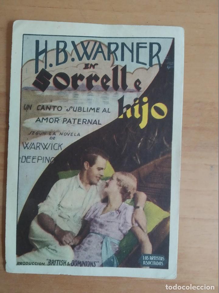 Cine: Z-PROGRAMA DE CINE-- SORRELL E HIJO - Foto 1