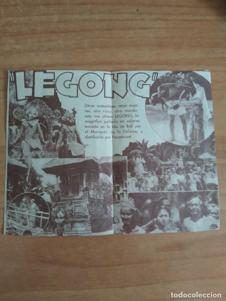 Cine: Z-PROGRAMA DE CINE-- LEGONG - Foto 2