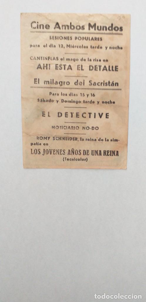 Cine: PROGRAMA DE CINE LOS JOVENES A&Ntilde;OS DE UNA REINA - Foto 2