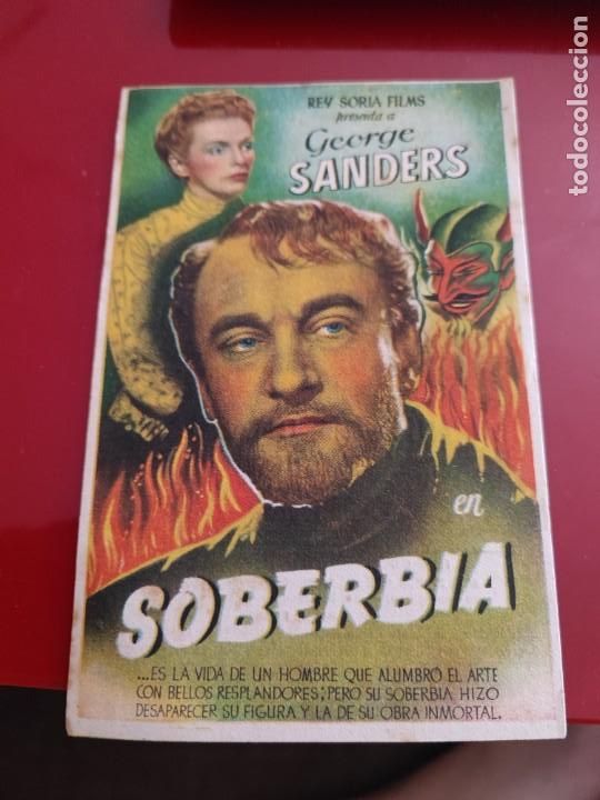 Kino: folleto de mano SOBERBIA , George Sanders , 1946