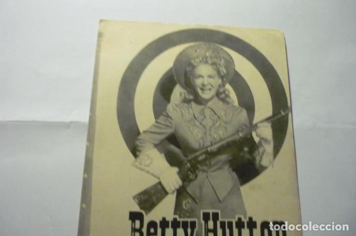 Cine: PROGRAMA DOBLE LA REINA DEL OESTE HOWARD KEEL-BETTY HUTTON- - Foto 1