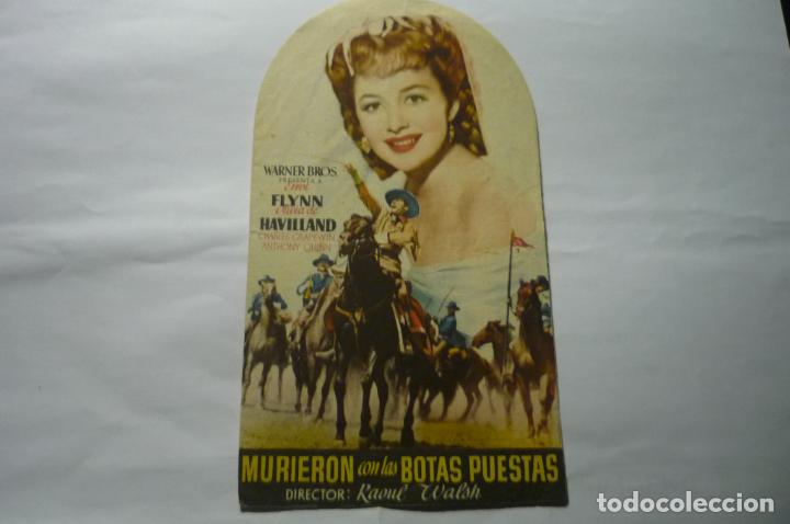 Cine: PROGRAMA TROQUELADO -MURIERON CON LAS BOTAS PUESTAS.-EROL FLYNN - Foto 1