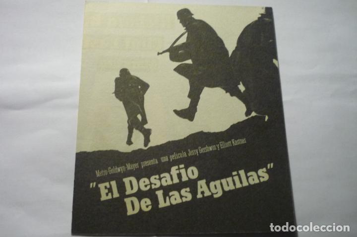 Cine: PROGRAMA DOBLE EL DESAFIO DE LAS AGUILAS-RICHARD BURTON - Foto 1