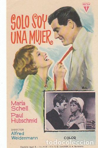 Cine: SOLO SOY UNA MUJER con Maria Schell - Foto 1
