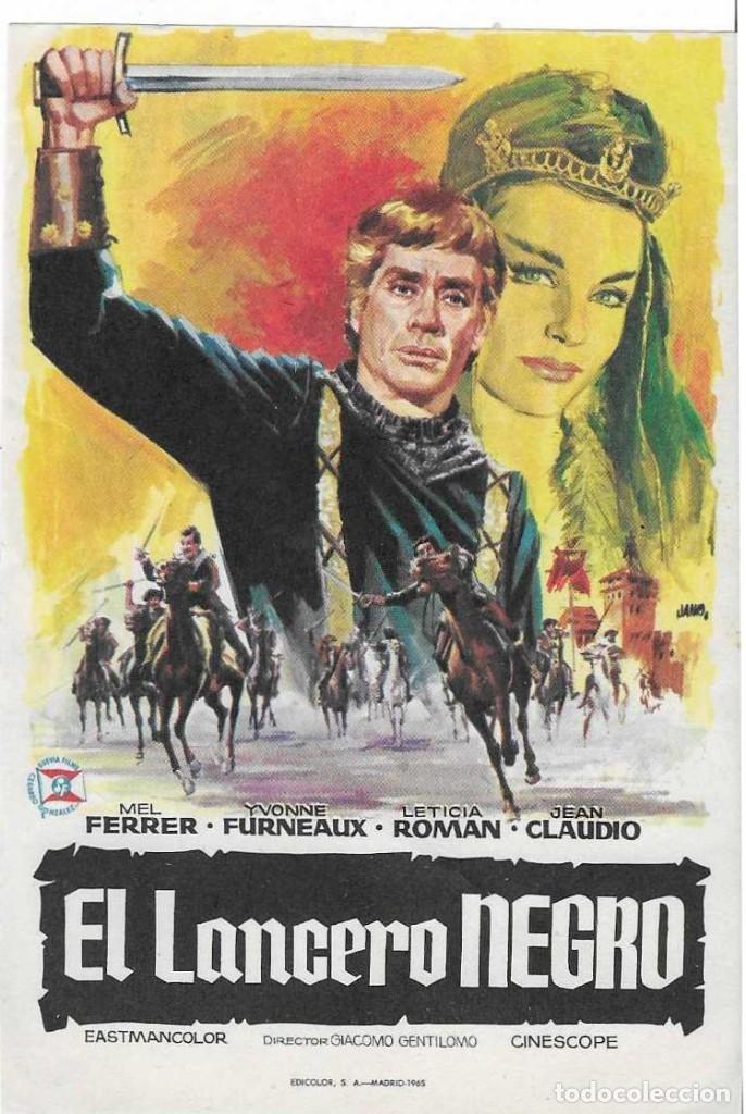 Cine: Programa Cine. El Lancero Negro. Mel Ferrer. 19-1179 - Foto 1