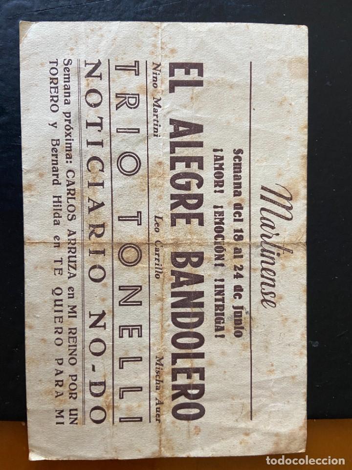 Cine: el alegre bandolero - Foto 2