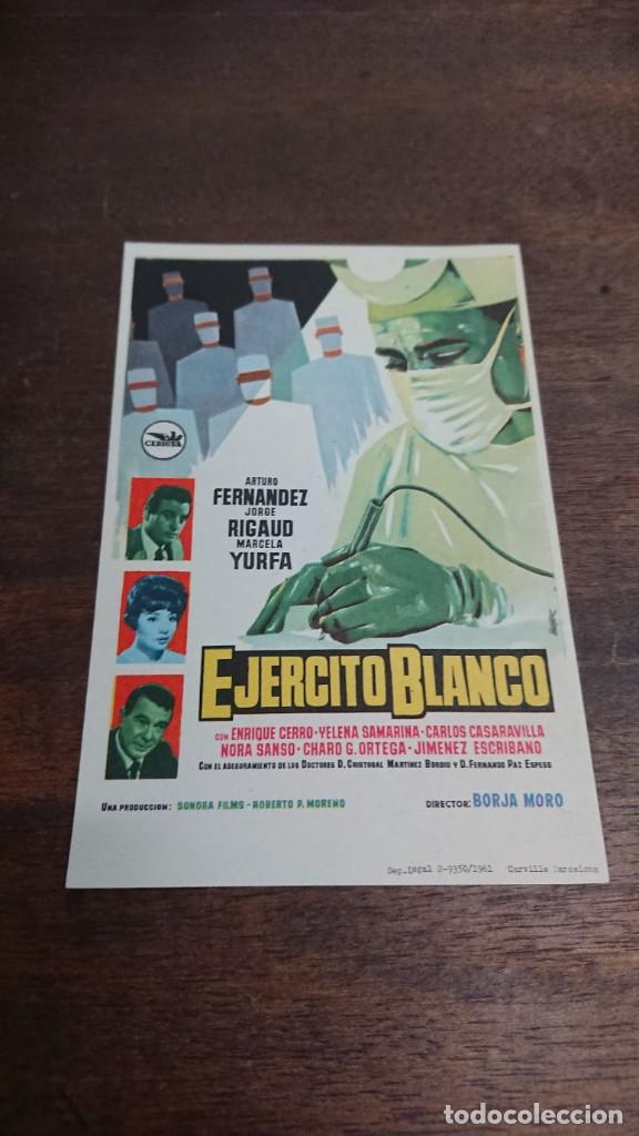 Cine: EJERCITO BLANCO - SIMPLE SIN PUBLICIDAD - BUEN ESTADO - Foto 1
