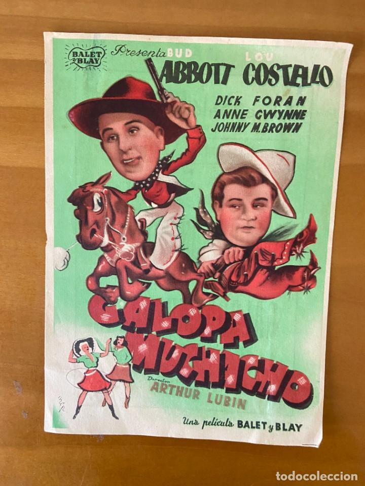 Cine: galopa muchacho - Foto 1