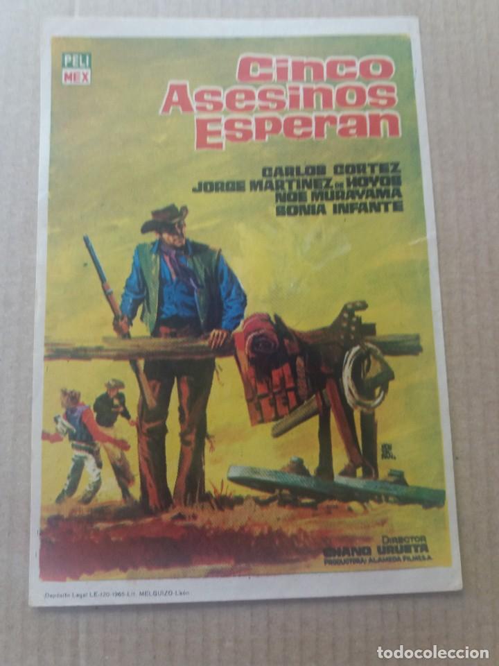 Cine: Cinco asesinos esperan - Foto 1