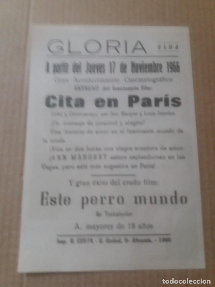 Cine: Cita en Par&iacute;s con Publicidad Gloria Elda - Foto 2