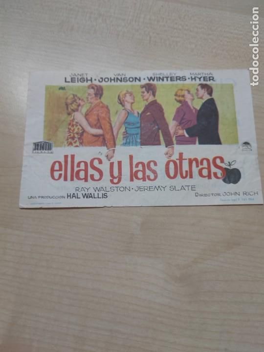 Kino: folleto de mano ELLAS Y LAS OTRAS , Ray Walston , 1965