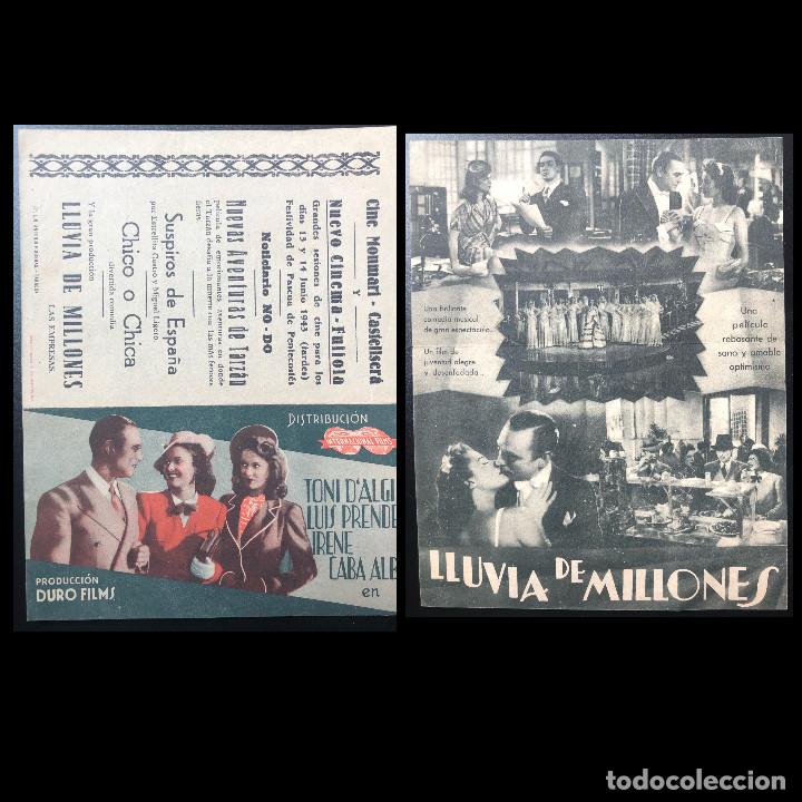 Cine: LLUVIA DE MILLONES (1940) - Foto 1