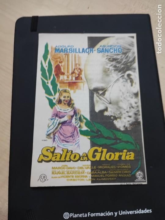 Kino: folleto de mano SALTO A LA GLORIA , Adolfo Marsillach , 1959