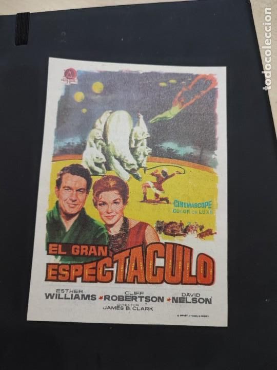  Foglietti di film di film antichi di cinema: folleto de mano EL GRAN ESPECTACULO , Esther Williams , 1964
